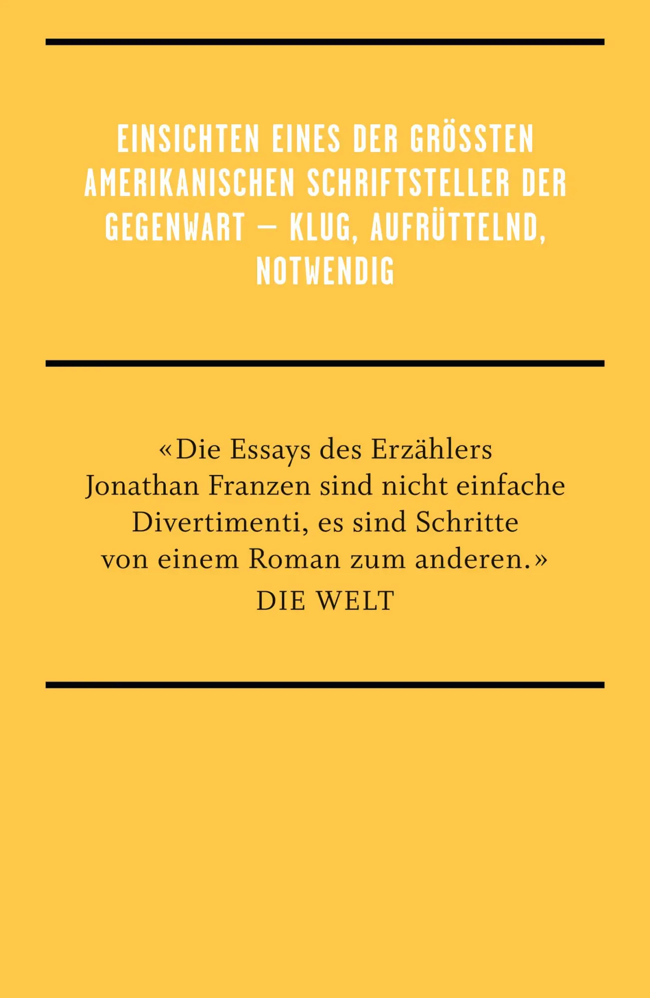 Rückseite: 9783498020095 | Das Ende vom Ende der Welt | Jonathan Franzen | Buch | 256 S. | 2019