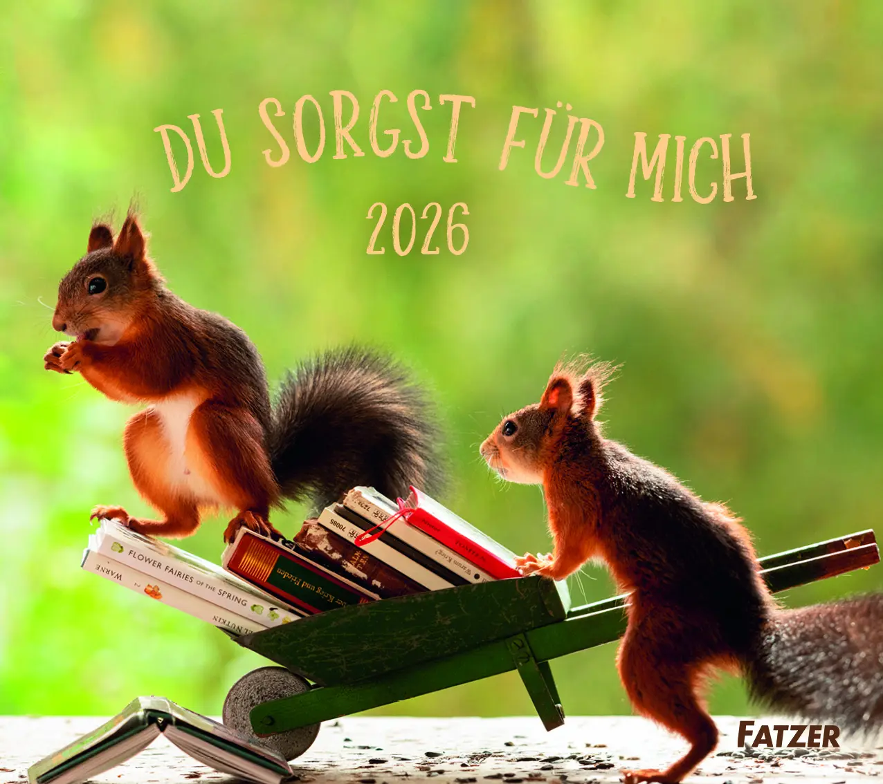 Cover: 9783690220095 | Du sorgst für mich 2026 | Maxi-Tischkalender | Geert Weggen | Deutsch