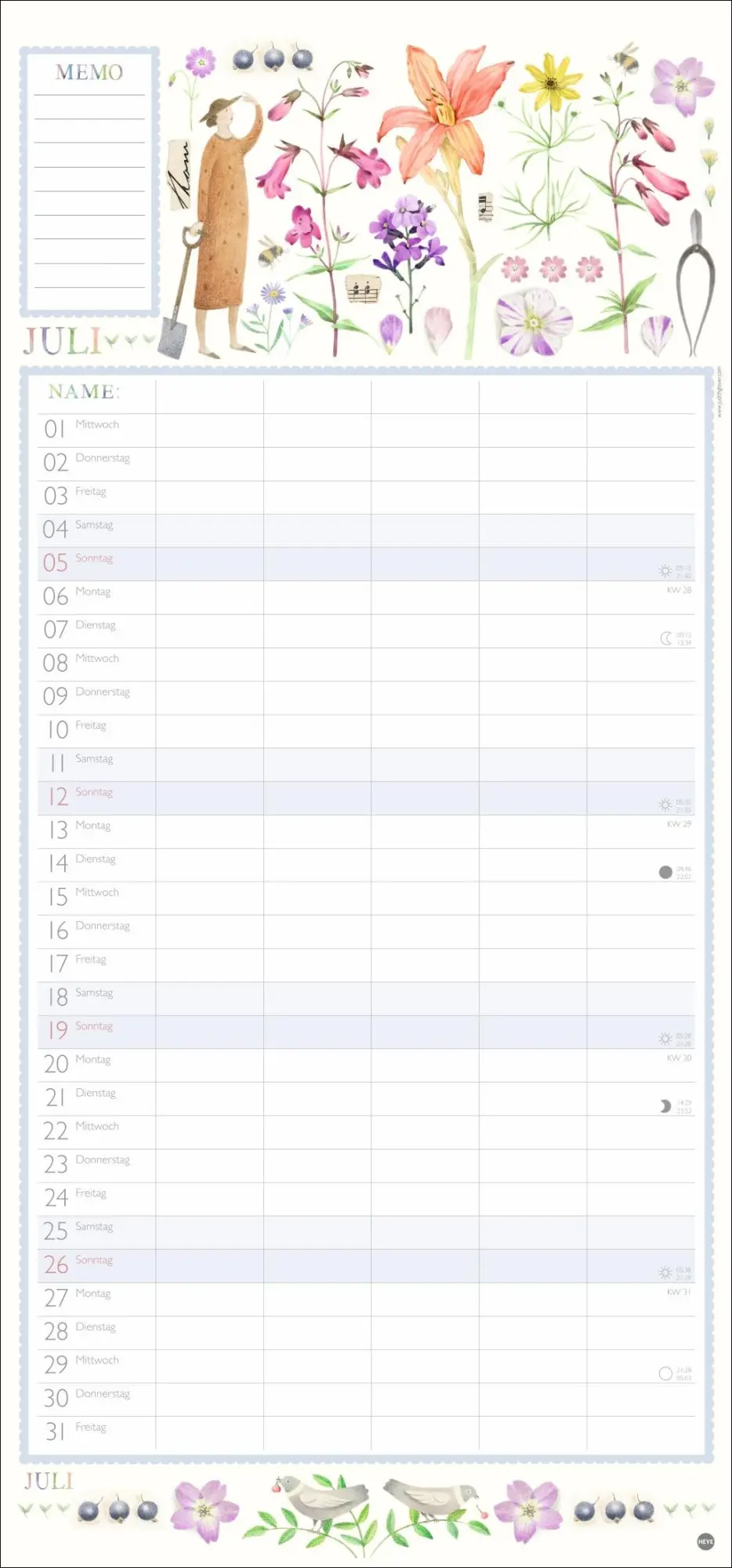 Bild: 9783756410095 | Judith Glover: Familienplaner 2026 | Judith Glover | Kalender | 15 S.