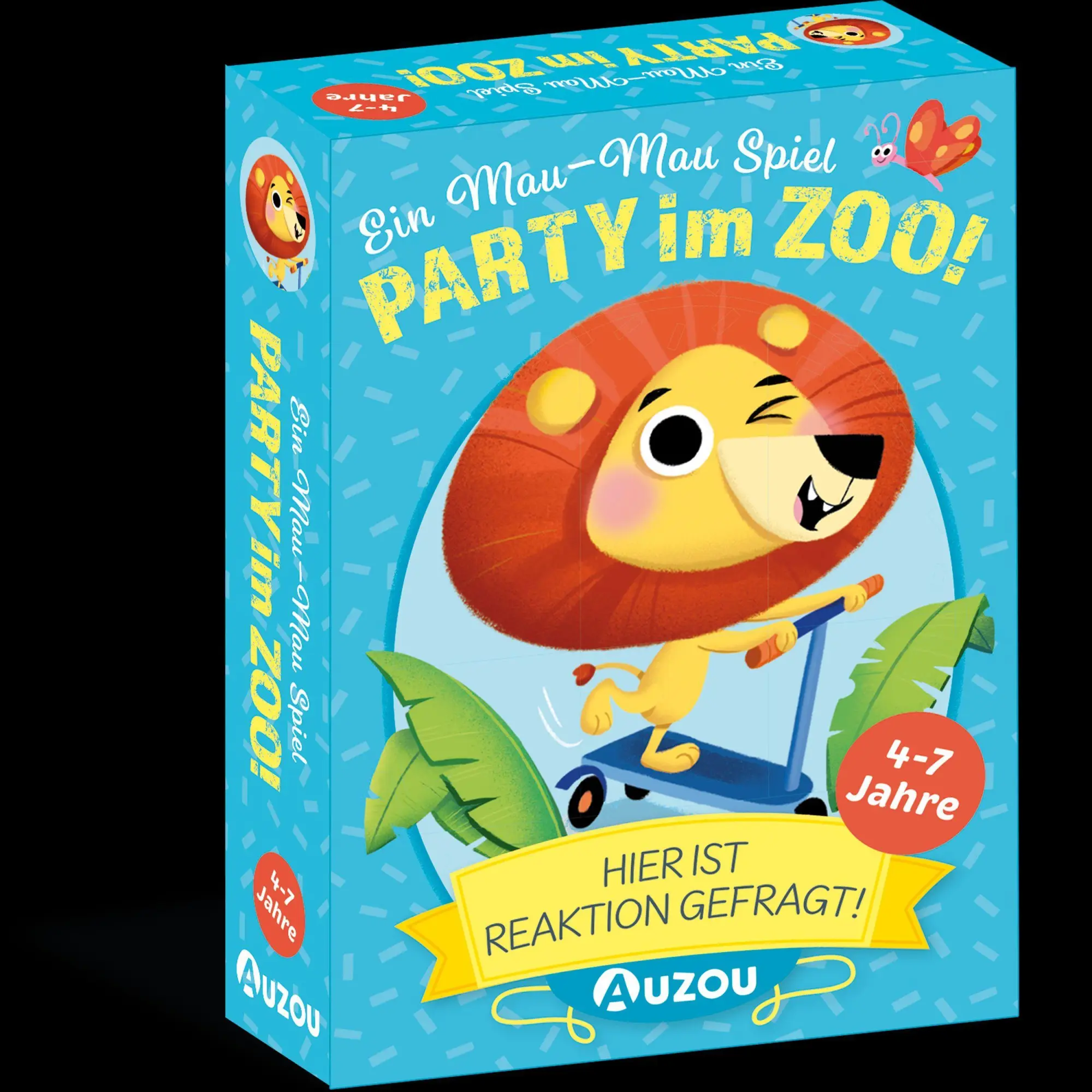 Cover: 3760354050195 | Party im Zoo - Ein Mau-Mau-Spiel | Auzou | Spiel | 405019 | Deutsch