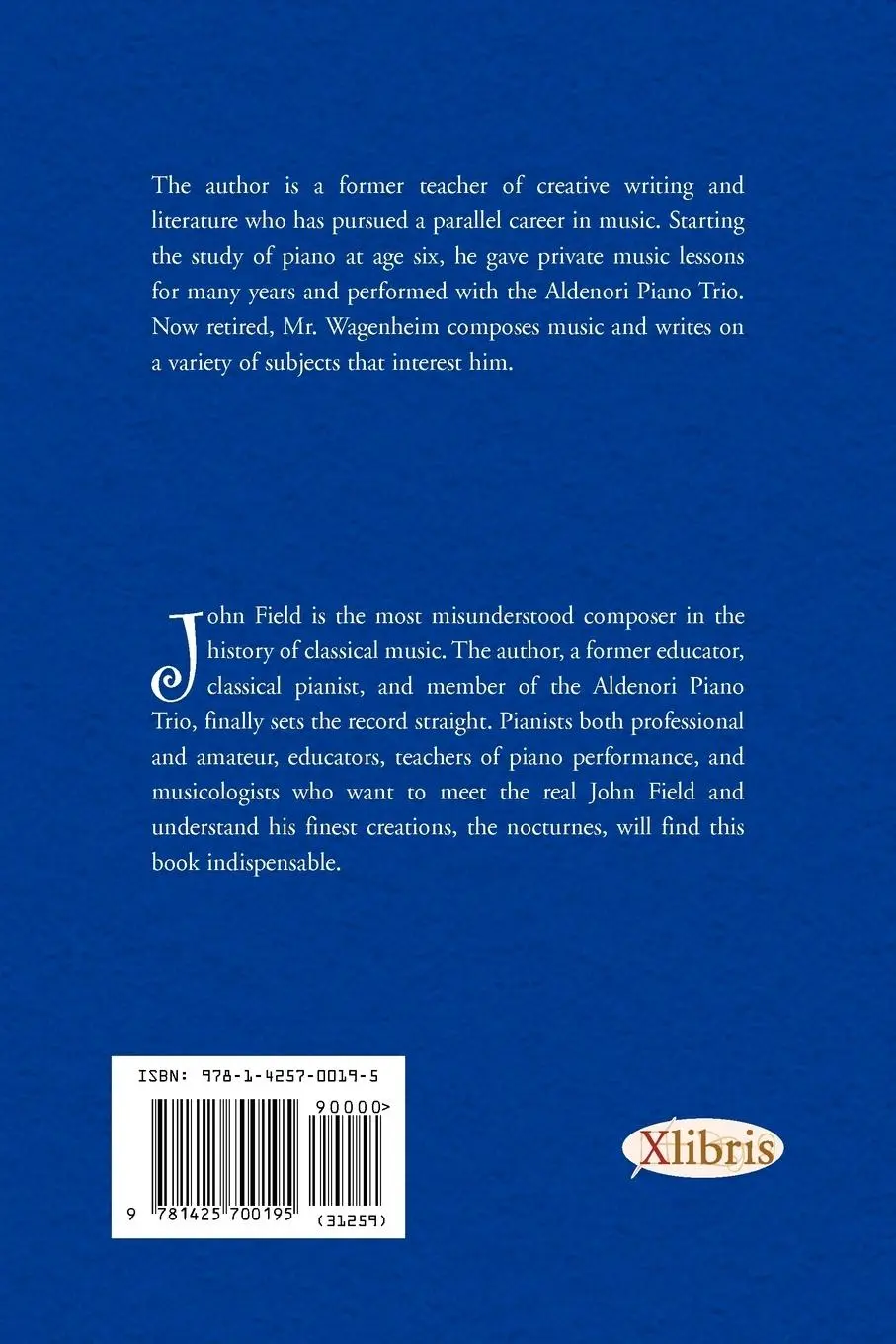 Rückseite: 9781425700195 | John Field and the Nocturne | Allan J. Wagenheim | Taschenbuch | 2008
