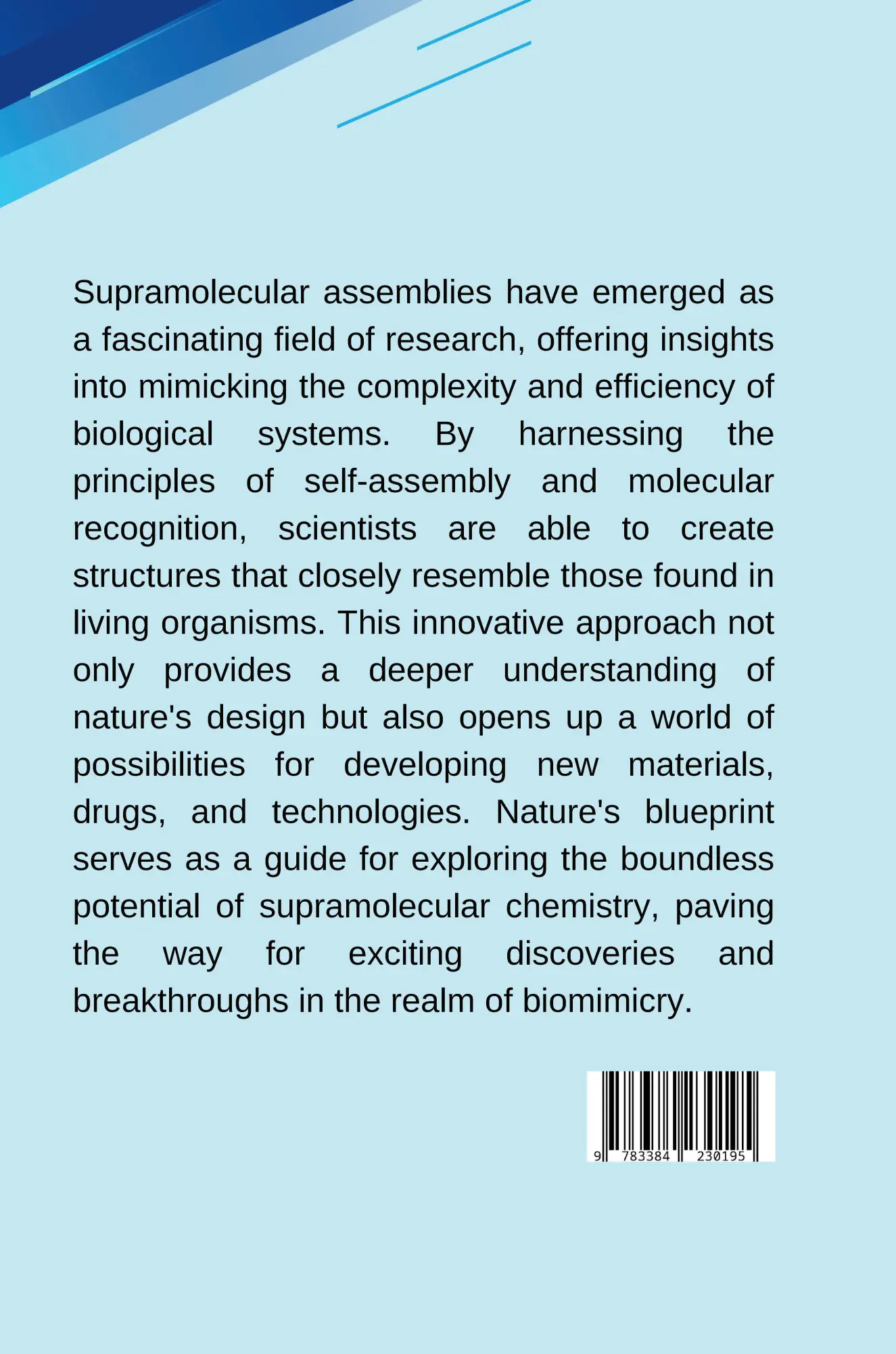Rückseite: 9783384230195 | Nature's Blueprint: Mimicking Life with Supramolecular Assemblies