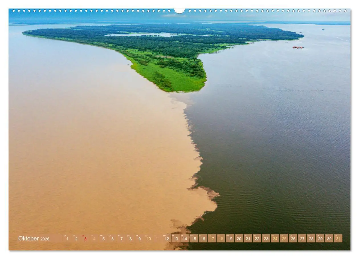 Bild: 9783457280195 | Der Amazonas: von den Anden zum Atlantik (Wandkalender 2026 DIN A2...
