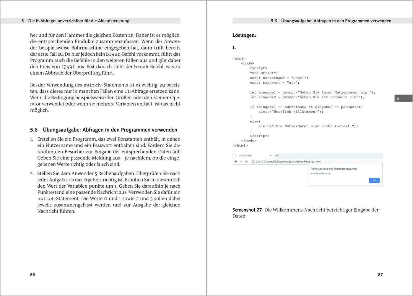 Bild: 9783966450195 | JavaScript Programmieren für Einsteiger | Paul Fuchs | Taschenbuch