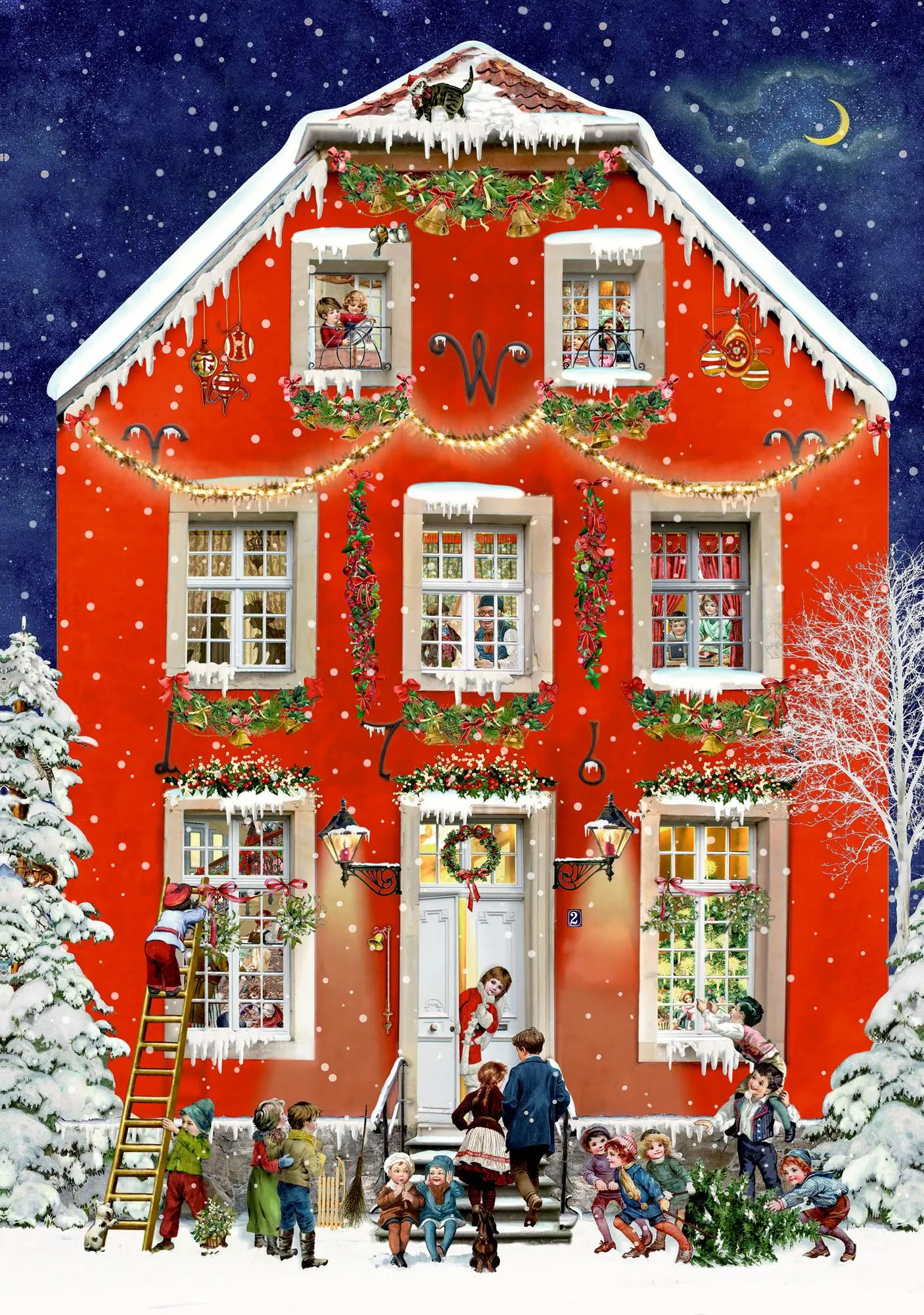 Cover: 4050003970295 | Puzzle - Weihnachten bei uns Zuhaus | Barbara Behr | Spiel | 1 S.