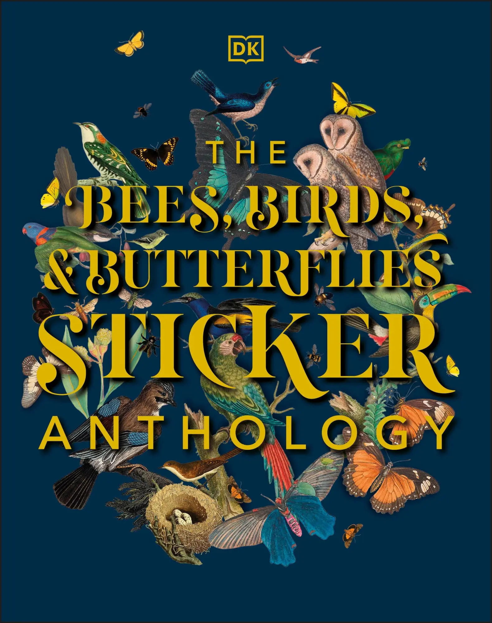 Cover: 9780744050295 | The Bees, Birds &amp; Butterflies Sticker Anthology | Dk | Buch | Englisch