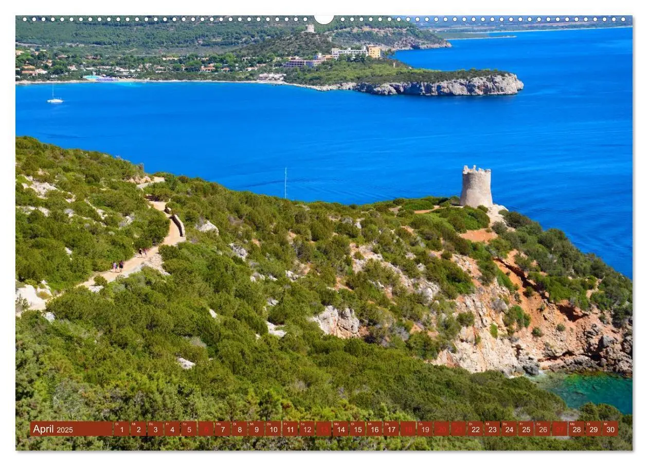 Bild: 9783435560295 | Sardiniens magische Küsten (Wandkalender 2025 DIN A2 quer),...