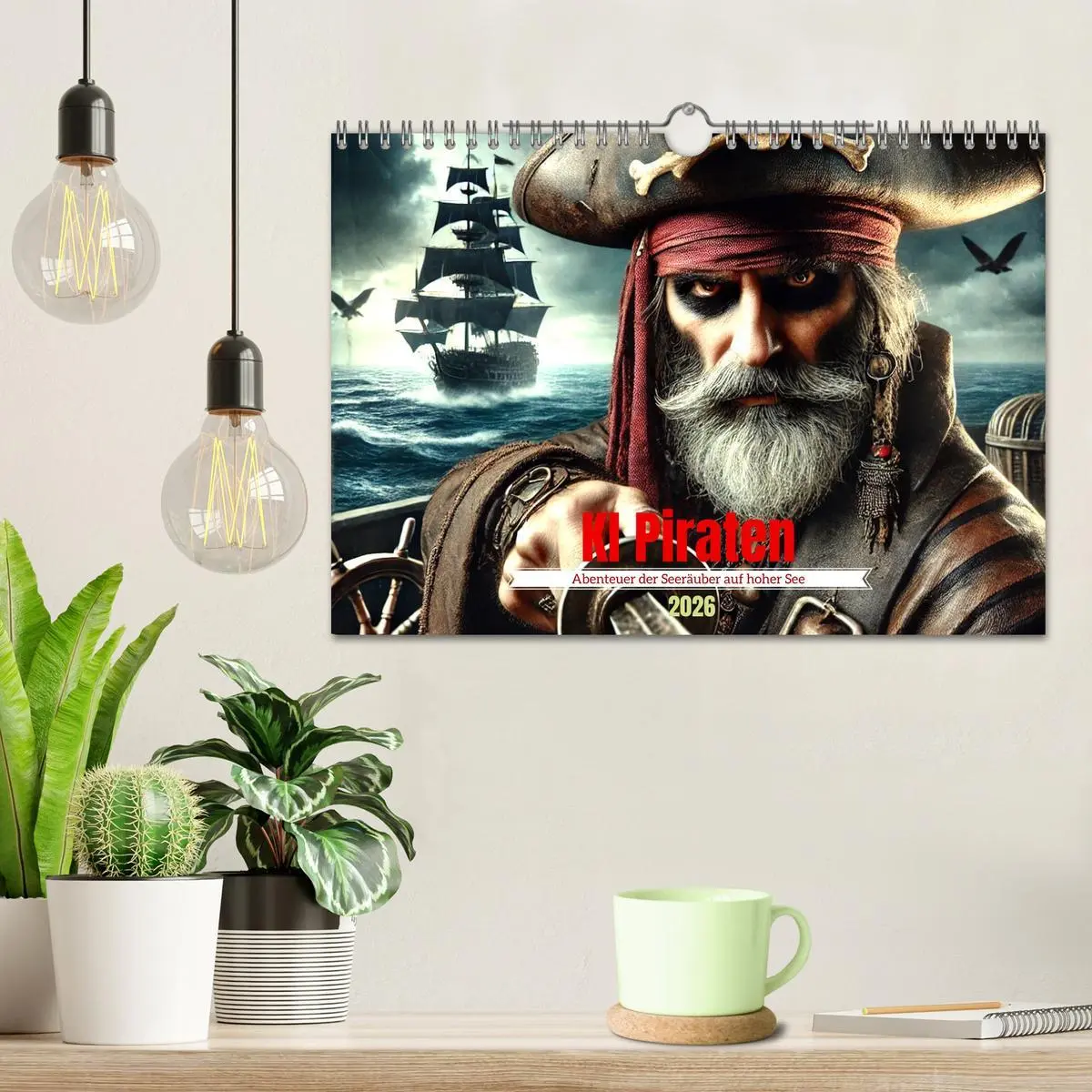 Bild: 9783457270295 | KI Piraten - Abenteuer der Seeräuber auf hoher See (Wandkalender...