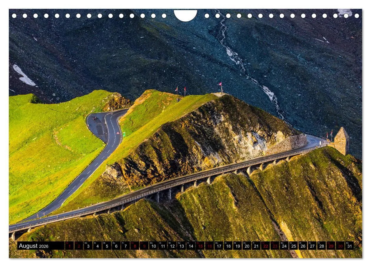 Bild: 9783457890295 | Am Großglockner. Berge, Straße, Natur (Wandkalender 2026 DIN A4...