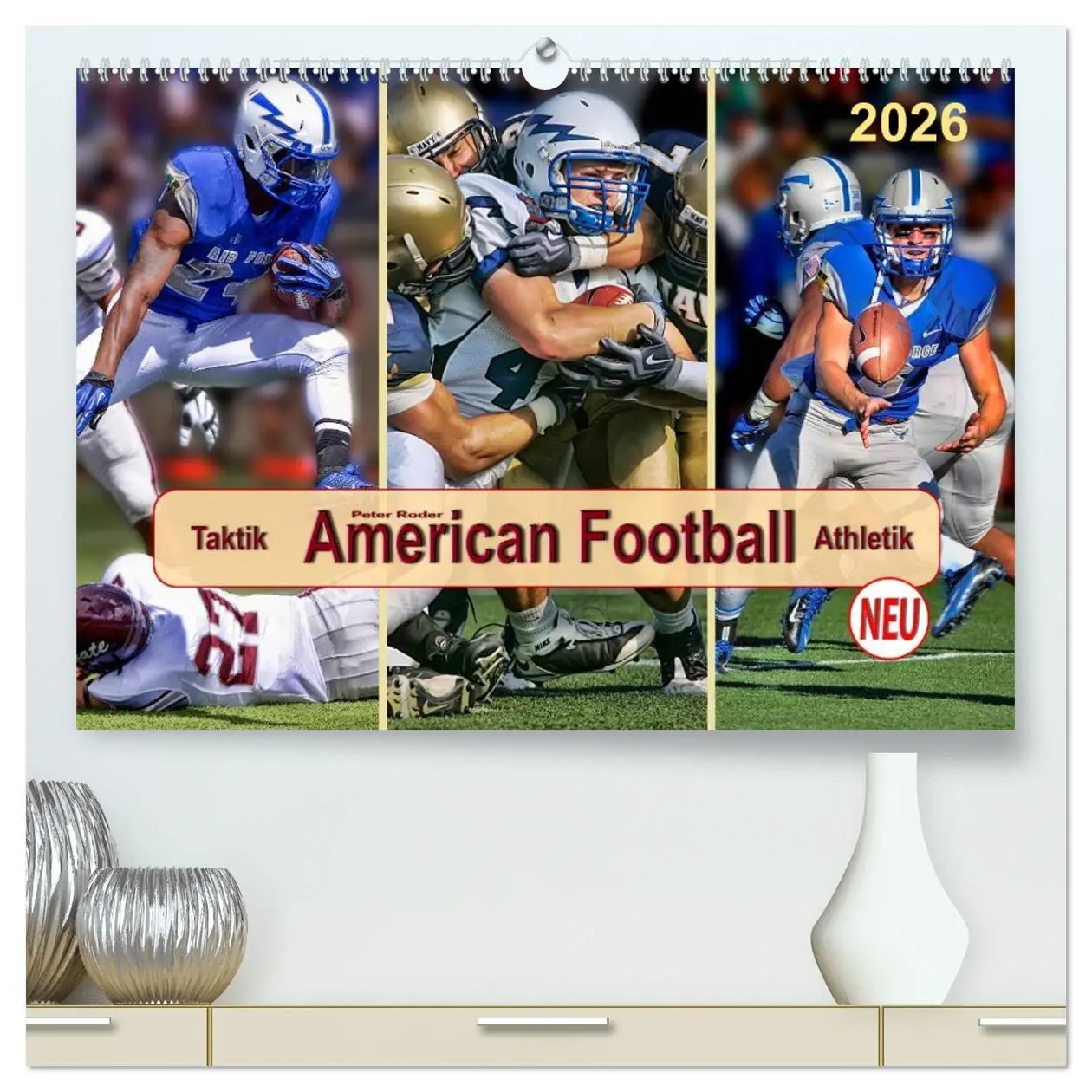 Cover: 9783457960295 | American Football - Taktik und Athletik (hochwertiger Premium...