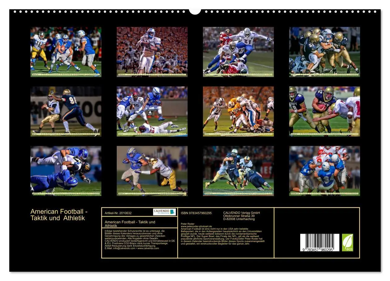 Bild: 9783457960295 | American Football - Taktik und Athletik (hochwertiger Premium...