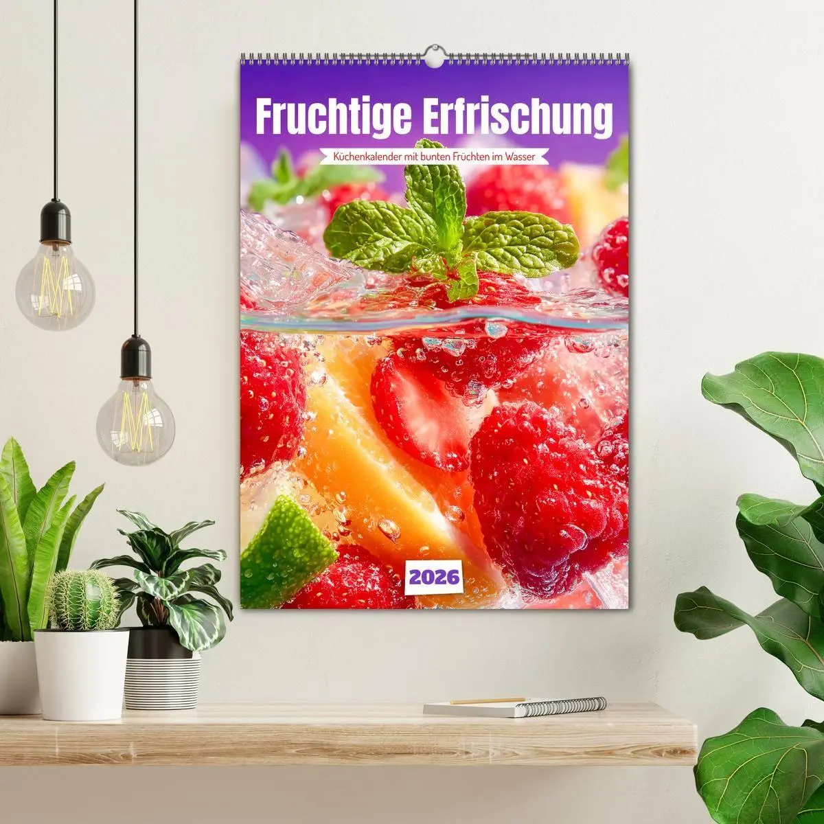 Bild: 9783516670295 | Fruchtige Erfrischung - Küchenkalender mit bunten Früchten im...
