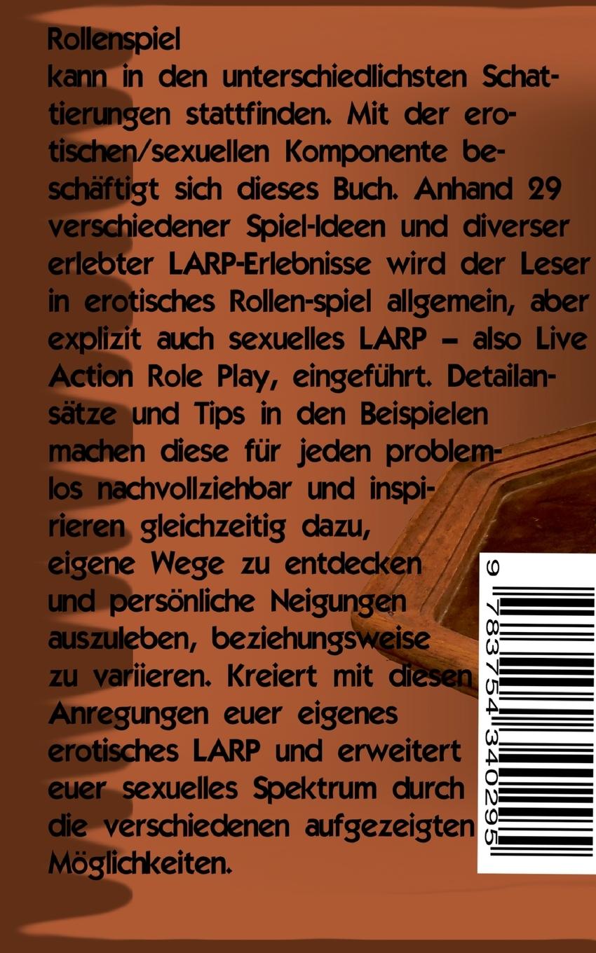 Rückseite: 9783754340295 | Erotisches Rollenspiel und Sex im LARP | Bruno Trefelt | Taschenbuch