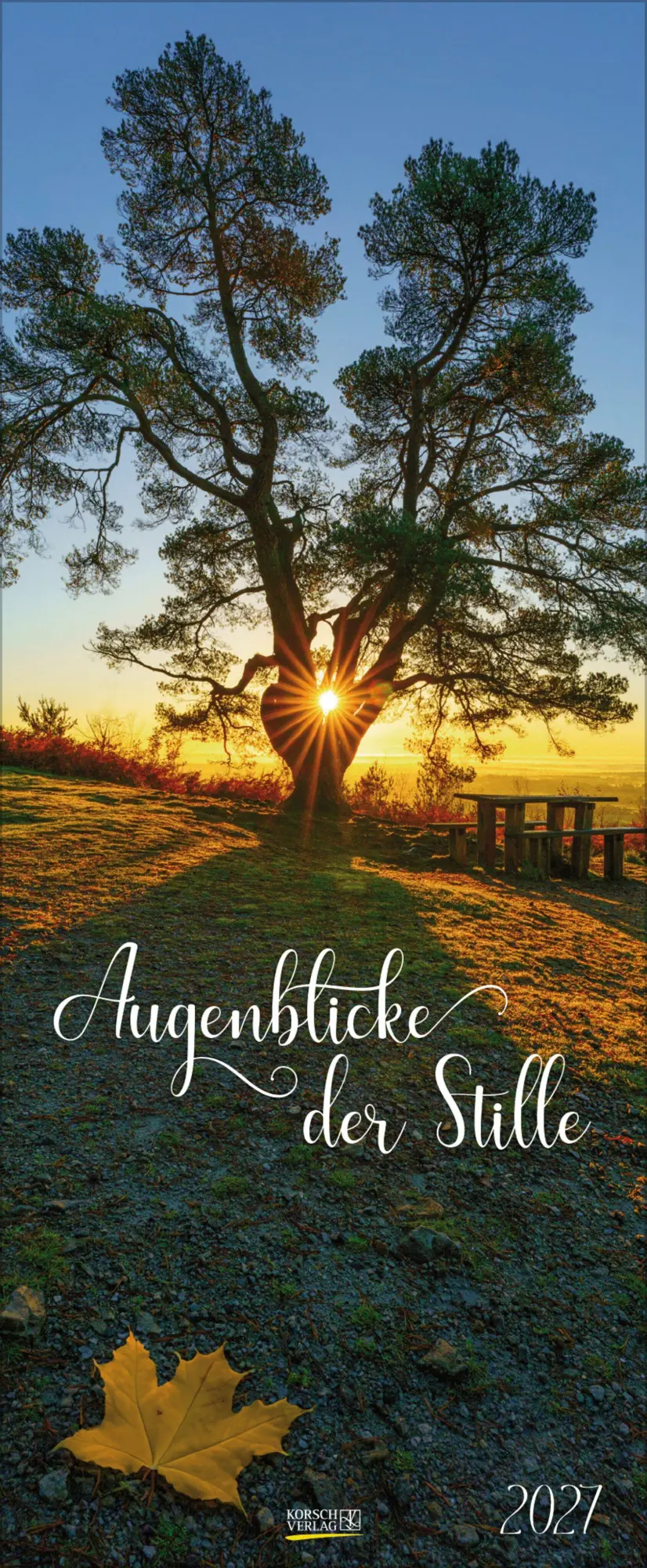 Cover: 9783819300295 | Augenblicke der Stille 2027 | Verlag Korsch | Kalender | Spiralbindung