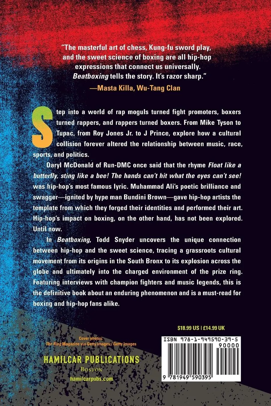 Rückseite: 9781949590395 | Beatboxing | How Hip-hop Changed the Fight Game | Todd D. Snyder