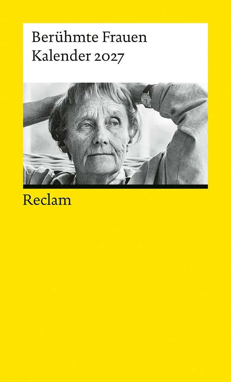 Cover: 9783150950395 | Berühmte Frauen. Kalender 2027 | Luise F. Pusch | Kalender | 208 S.