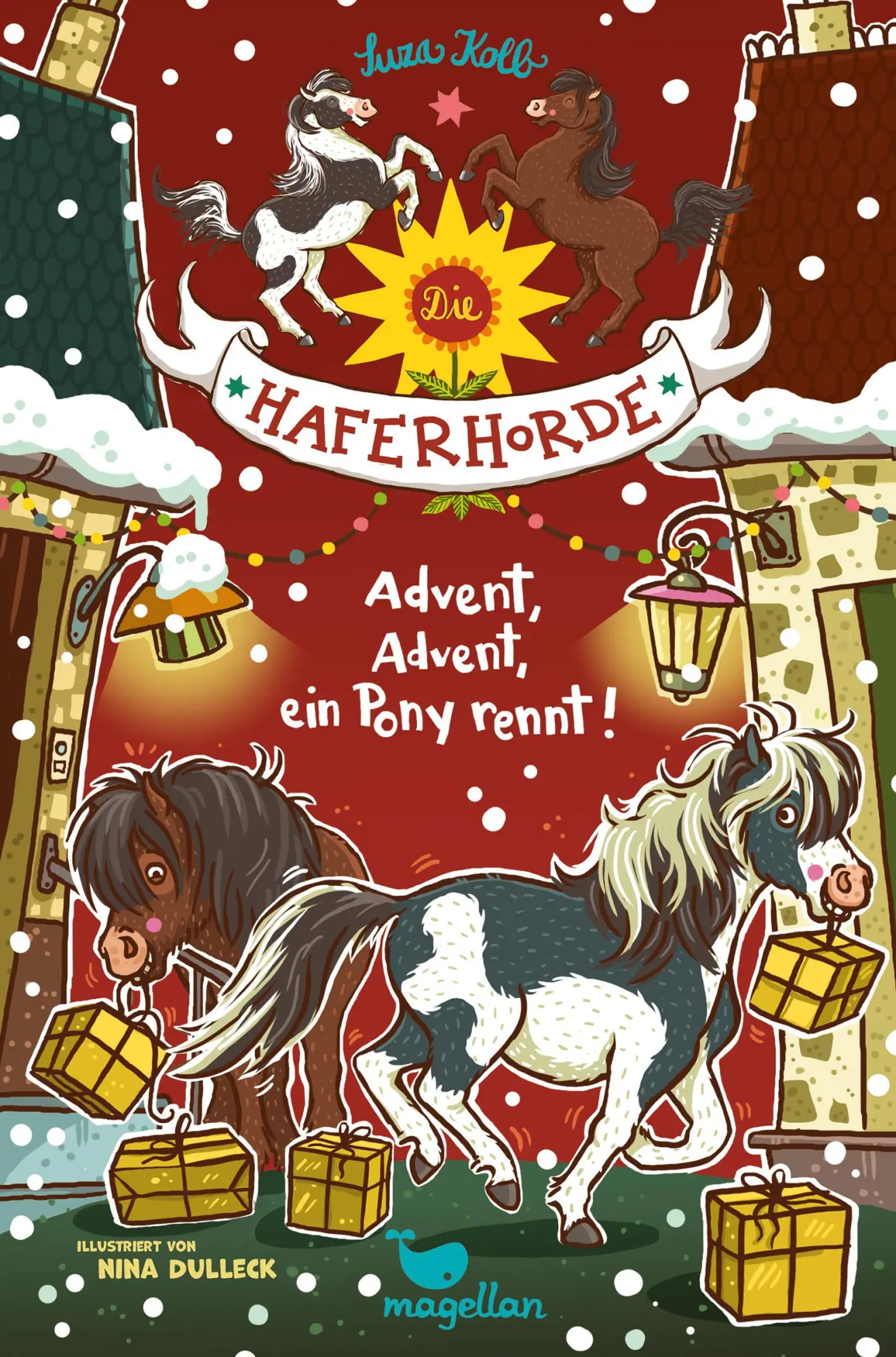 Cover: 9783734840395 | Die Haferhorde - Advent, Advent, ein Pony rennt! | Suza Kolb | Buch
