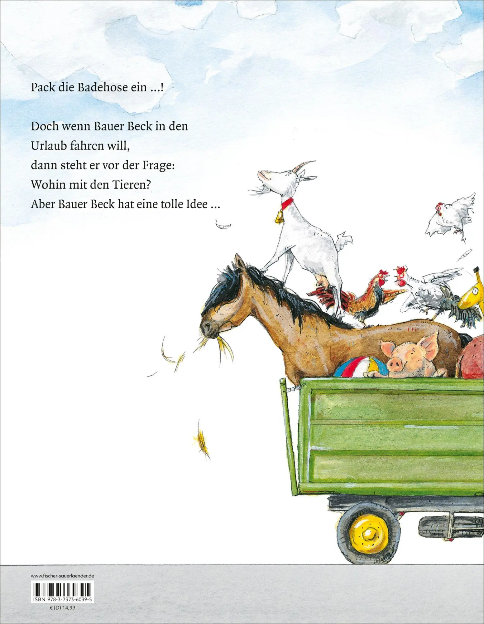 Rückseite: 9783737360395 | Bauer Beck fährt weg | Christian Tielmann (u. a.) | Buch | Bauer Beck