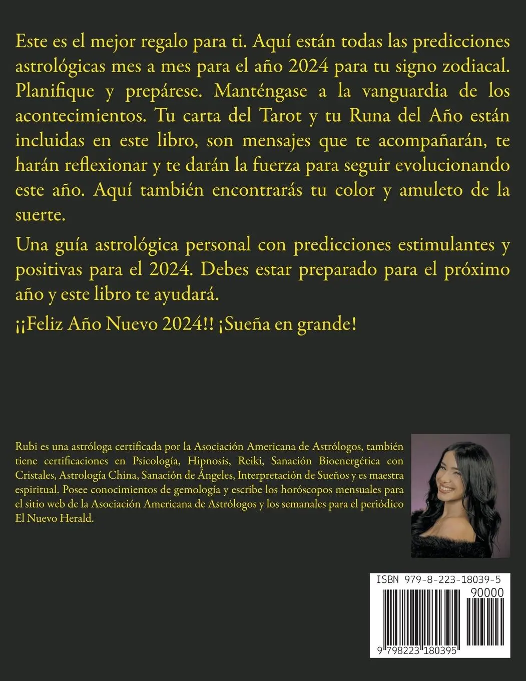 Rückseite: 9798223180395 | Escorpión Horóscopo 2024 | Rubi Astrólogas | Taschenbuch | Spanisch