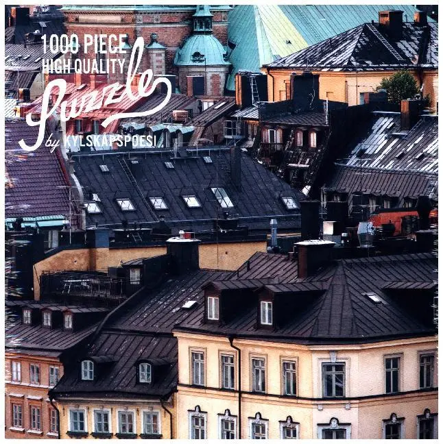 Cover: 7331672100495 | High Quality Puzzle Dächer über Stockholm (1000 Teile) | KYL00495
