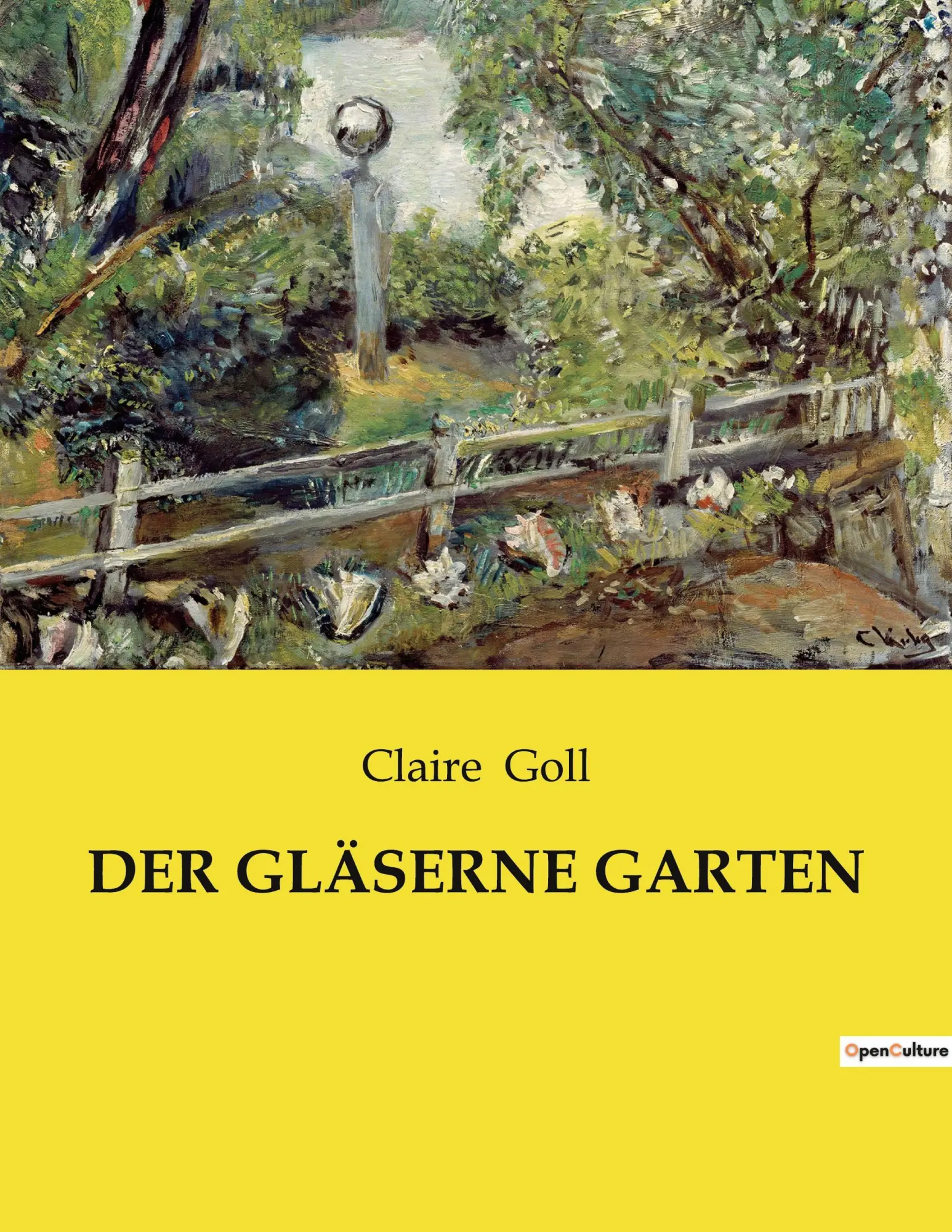 Cover: 9782385080495 | DER GLÄSERNE GARTEN | Claire Goll | Taschenbuch | 32 S. | Deutsch