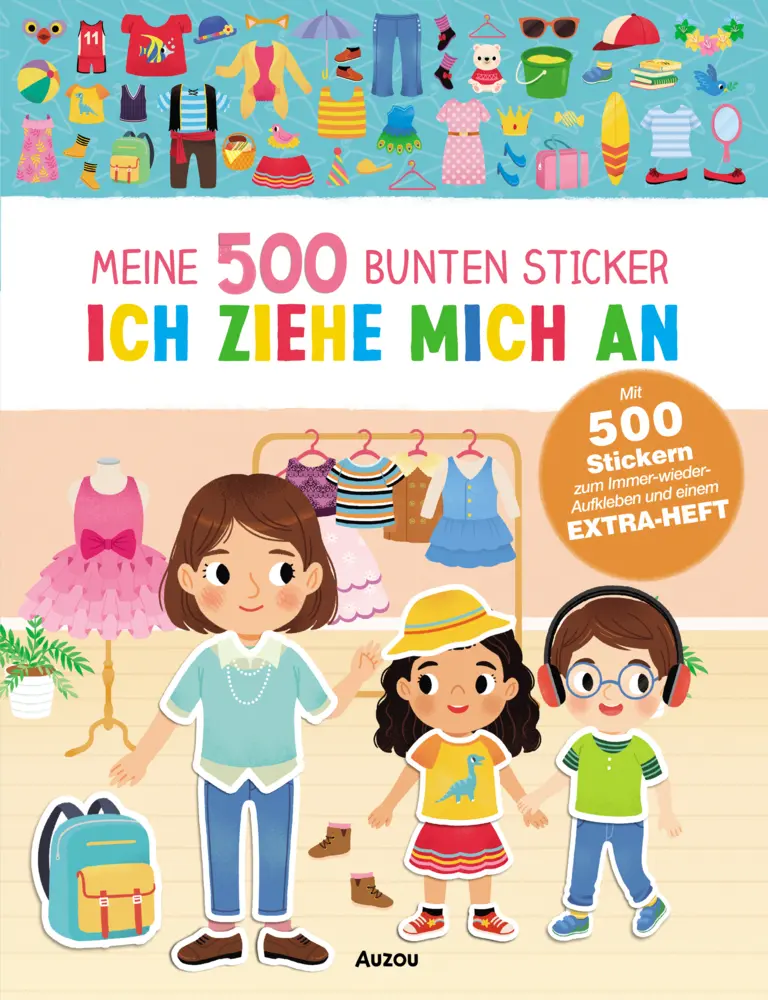 Cover: 9783039540495 | Meine 500 bunten Sticker - Ich ziehe mich an | Yi-Hsuan Wu | Buch