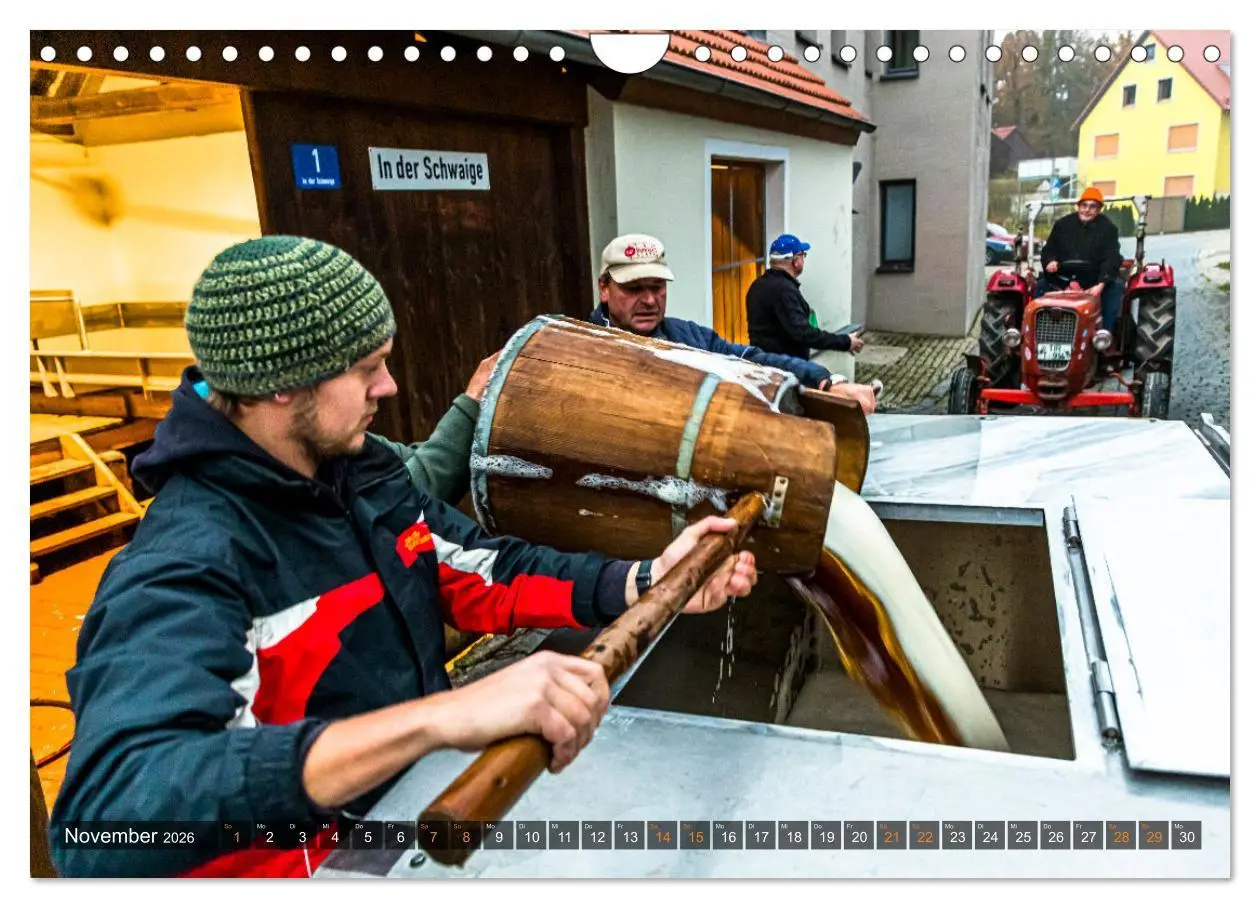 Bild: 9783457630495 | Zoigl. Der historische Brauprozess (Wandkalender 2026 DIN A4 quer),...