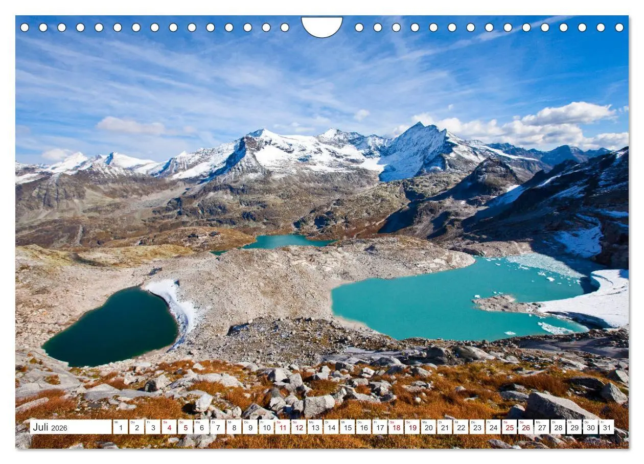 Bild: 9783457940495 | Der Nationalpark Hohe Tauern (Wandkalender 2026 DIN A4 quer),...
