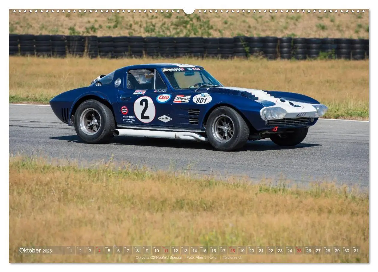 Bild: 9783516030495 | Corvette - Die US Ikone 2026 (hochwertiger Premium Wandkalender...