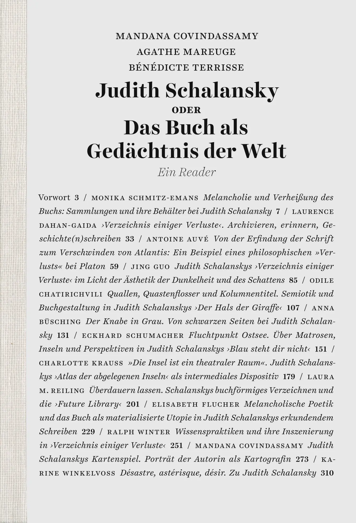 Cover: 9783755000495 | Judith Schalansky oder Das Buch als Gedächtnis der Welt | Buch | 2025