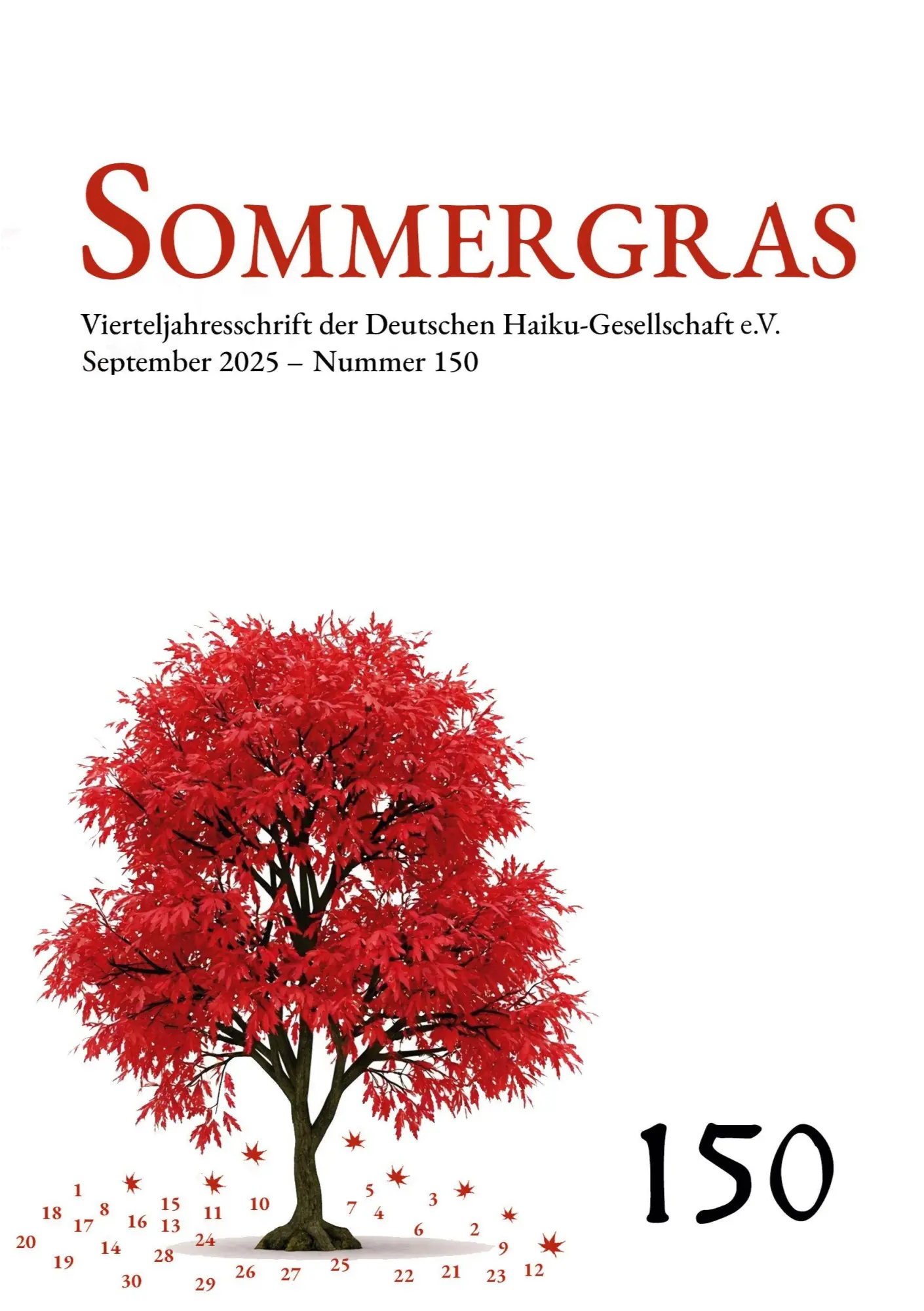 Cover: 9783769340495 | Sommergras | Vierteljahreszeitschrift der Deutschen Haiku Gesellschaft