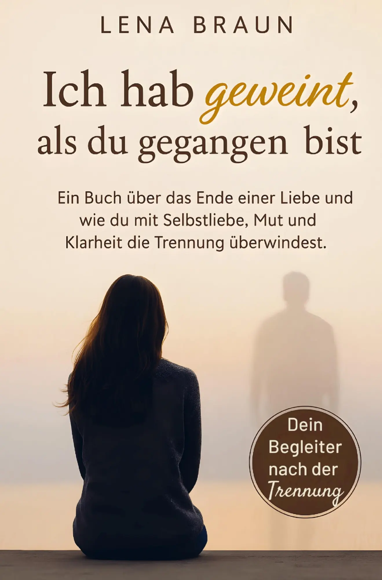 Cover: 9783910360495 | Ich hab geweint, als du gegangen bist- Ein Buch über das Ende einer...