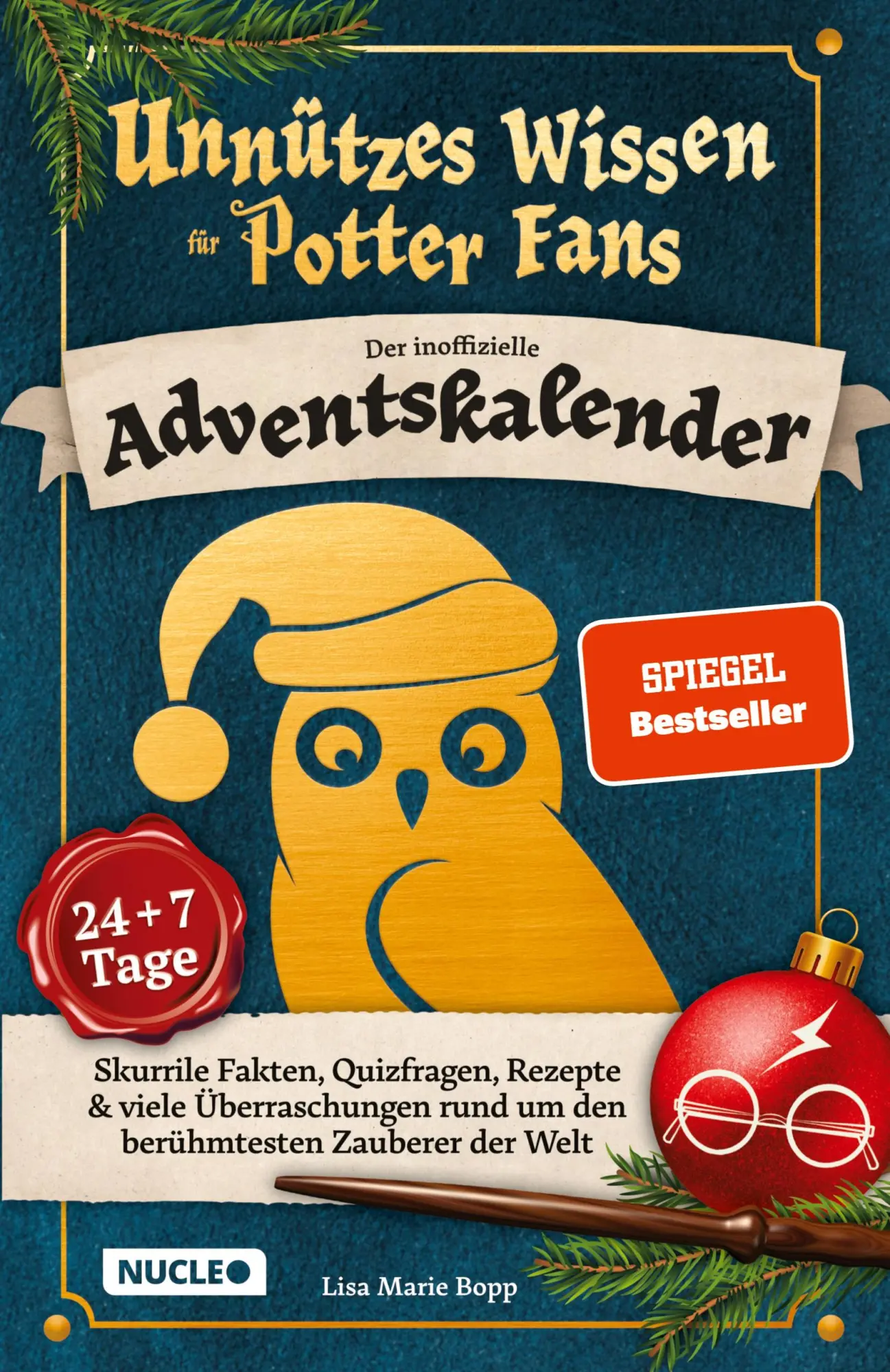 Cover: 9783985610495 | Unnützes Wissen für Potter-Fans - Der inoffizielle Adventskalender