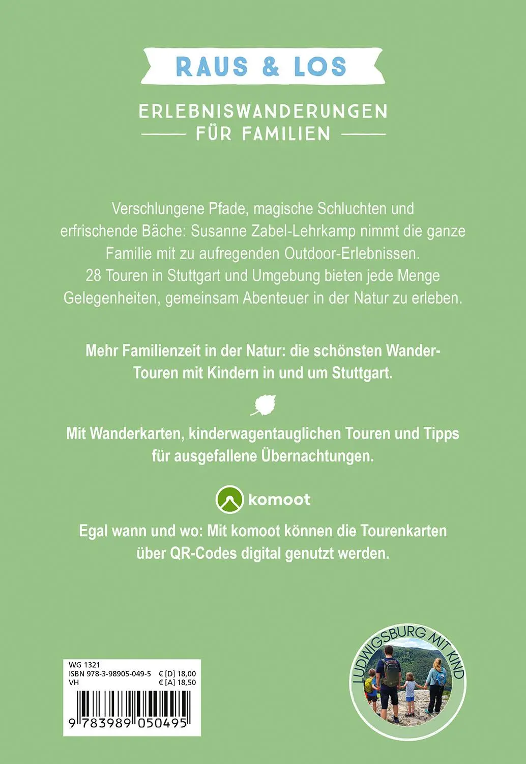 Bild: 9783989050495 | Erlebniswanderungen für Familien Stuttgart &amp; Region | Raus &amp; Los