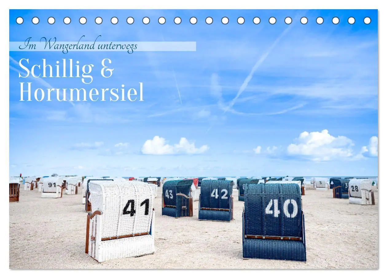 Cover: 9783457480595 | Schillig und Horumersiel - Im Wangerland unterwegs (Tischkalender...