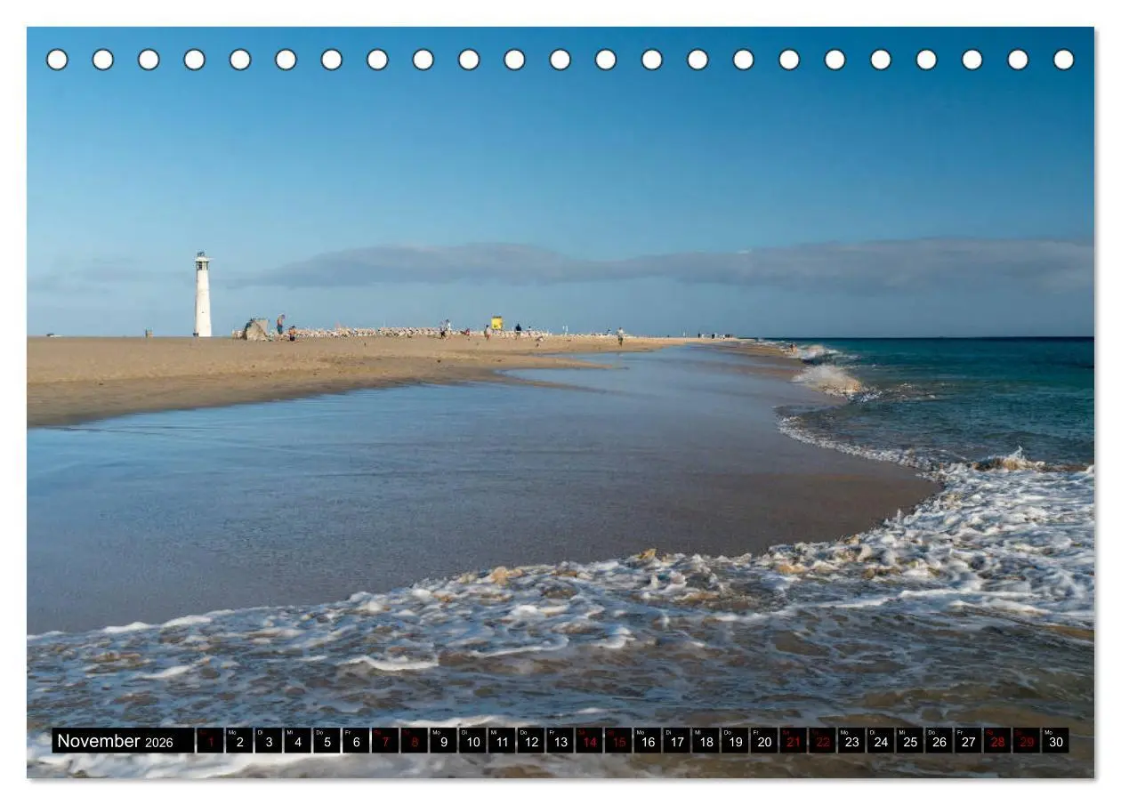 Bild: 9783457860595 | Fuerteventura (Tischkalender 2026 DIN A5 quer), CALVENDO...