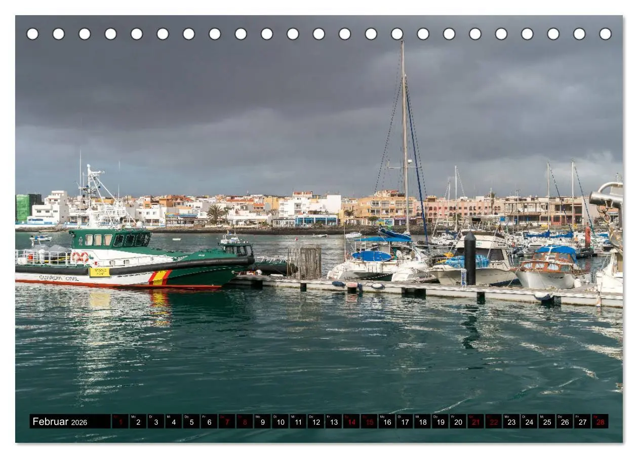 Bild: 9783457860595 | Fuerteventura (Tischkalender 2026 DIN A5 quer), CALVENDO...