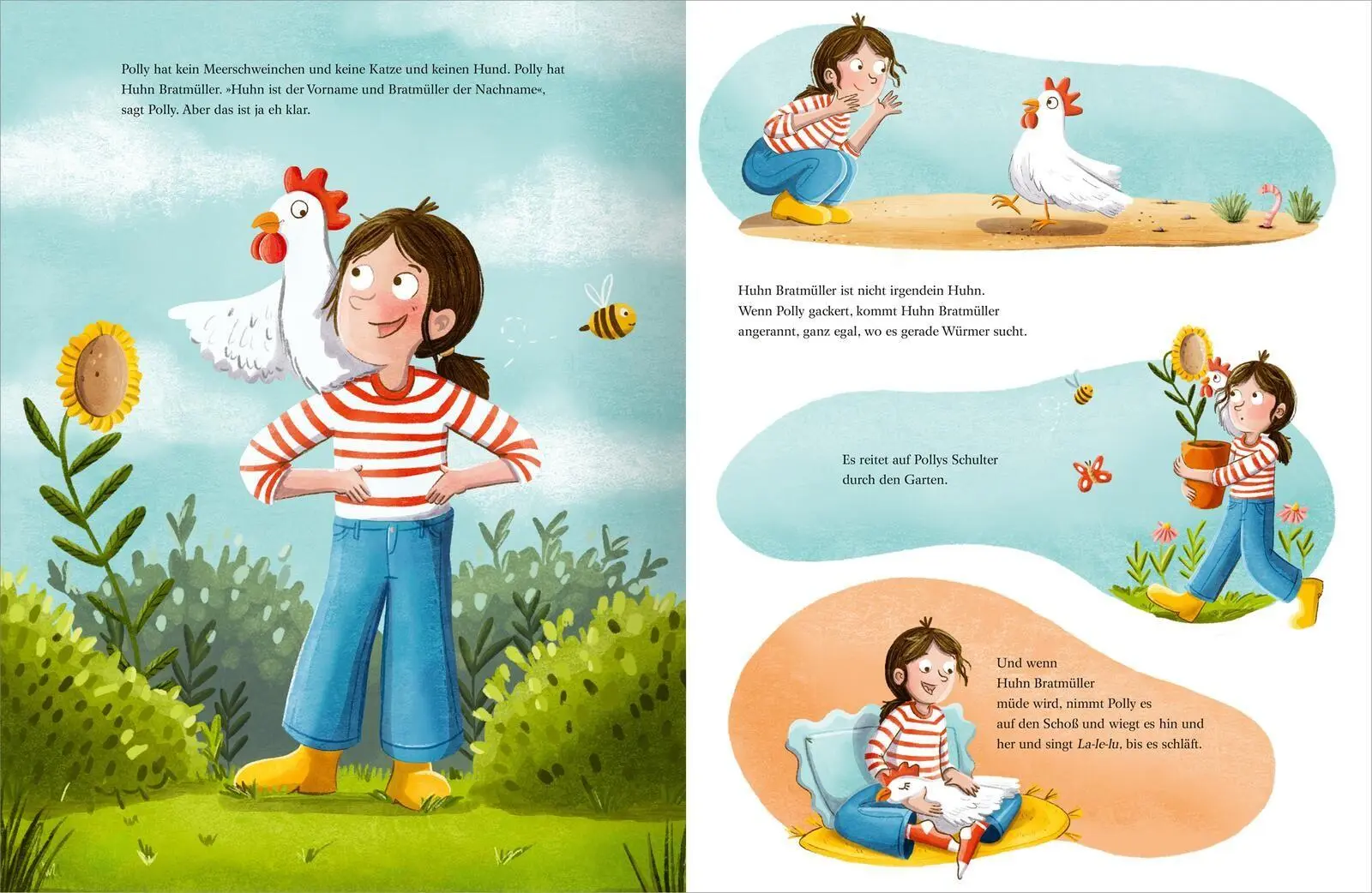 Bild: 9783845870595 | Pollys Huhn kommt in den Himmel | Sarah Welk | Buch | 32 S. | Deutsch