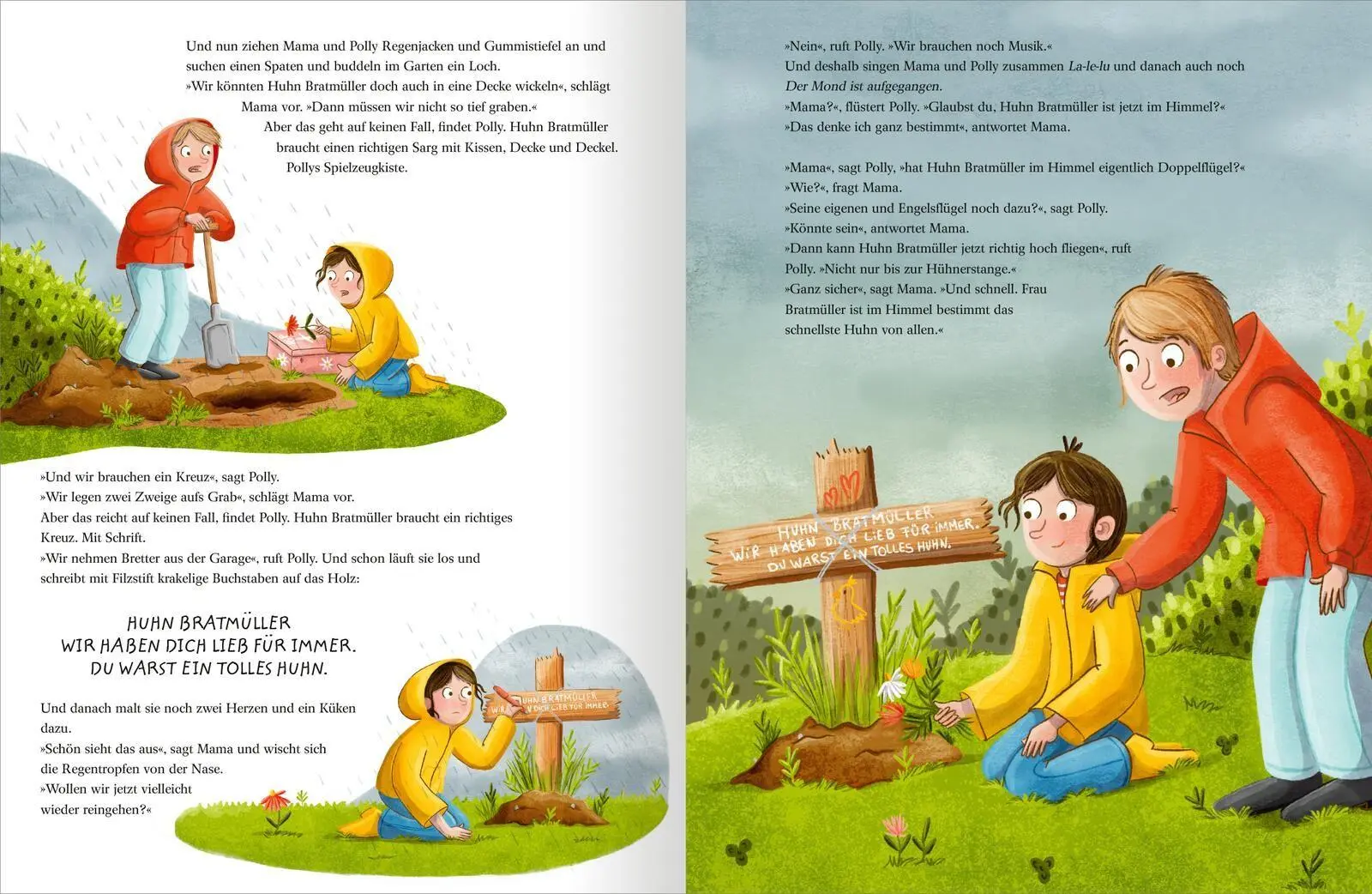 Bild: 9783845870595 | Pollys Huhn kommt in den Himmel | Sarah Welk | Buch | 32 S. | Deutsch