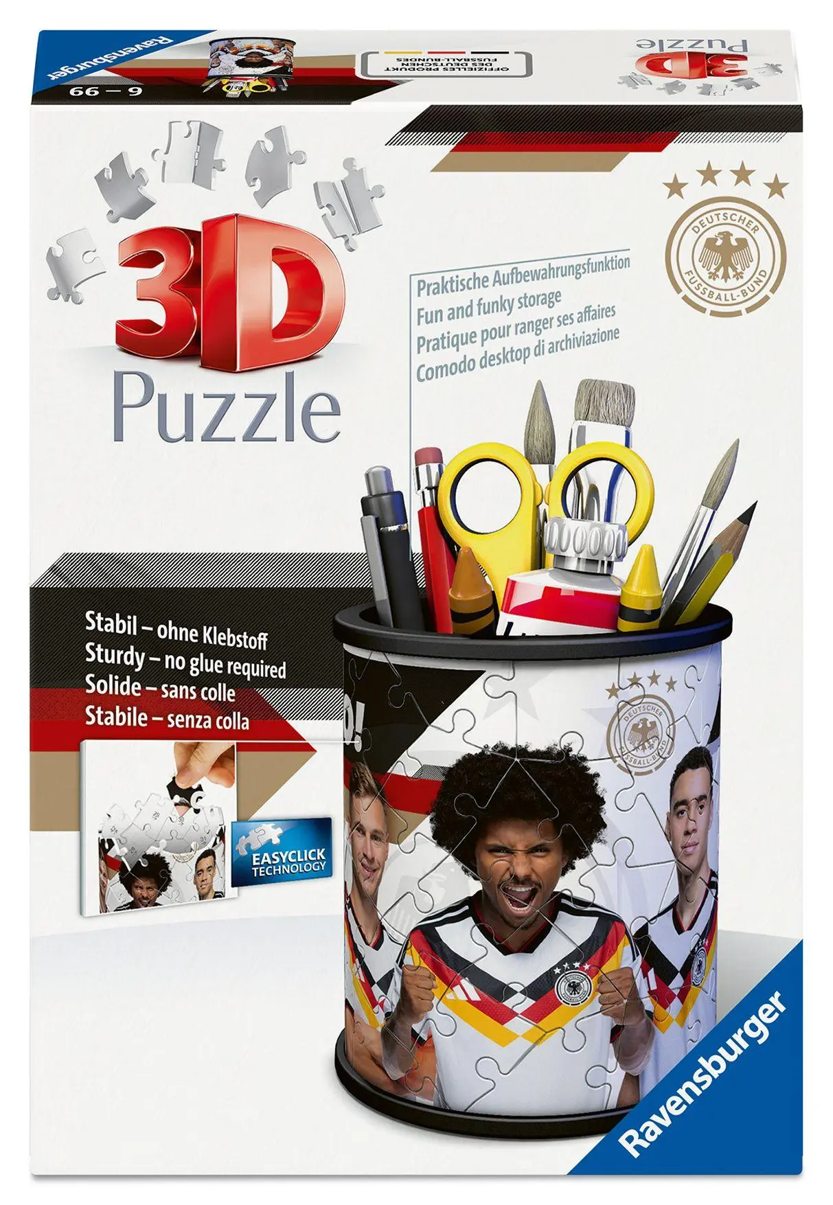 Cover: 4005555080695 | 3D Puzzle Stiftehalter DFB | Spiel | 3D Puzzles | 12008069 | Deutsch