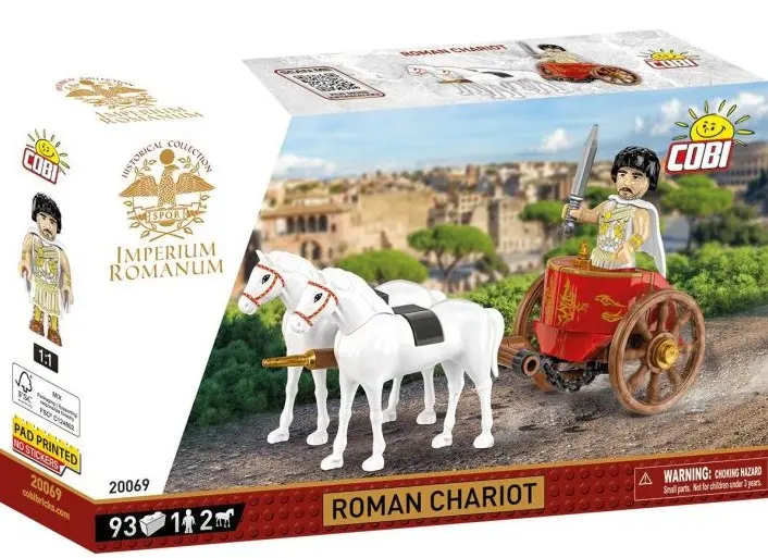 Cover: 5902251200695 | COBI Imperium Romanum 20069 - Roman Chariot, Römischer Streitwagen,...