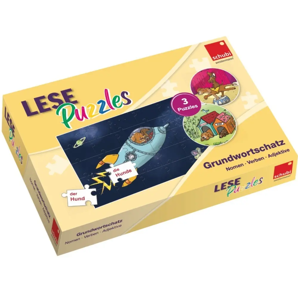 Cover: 9783039760695 | SCHUBI LesePuzzles | Box | Deutsch | 2025 | Schubi Lernmedien