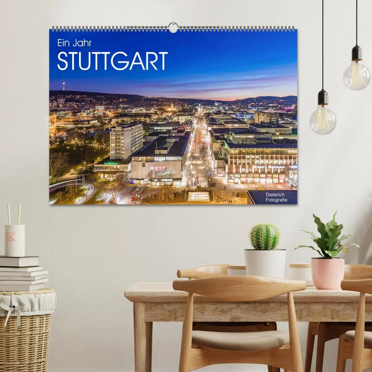 Bild: 9783457780695 | Ein Jahr STUTTGART (Wandkalender 2026 DIN A2 quer), CALVENDO...