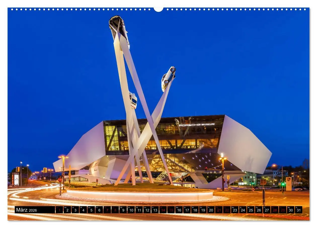 Bild: 9783457780695 | Ein Jahr STUTTGART (Wandkalender 2026 DIN A2 quer), CALVENDO...