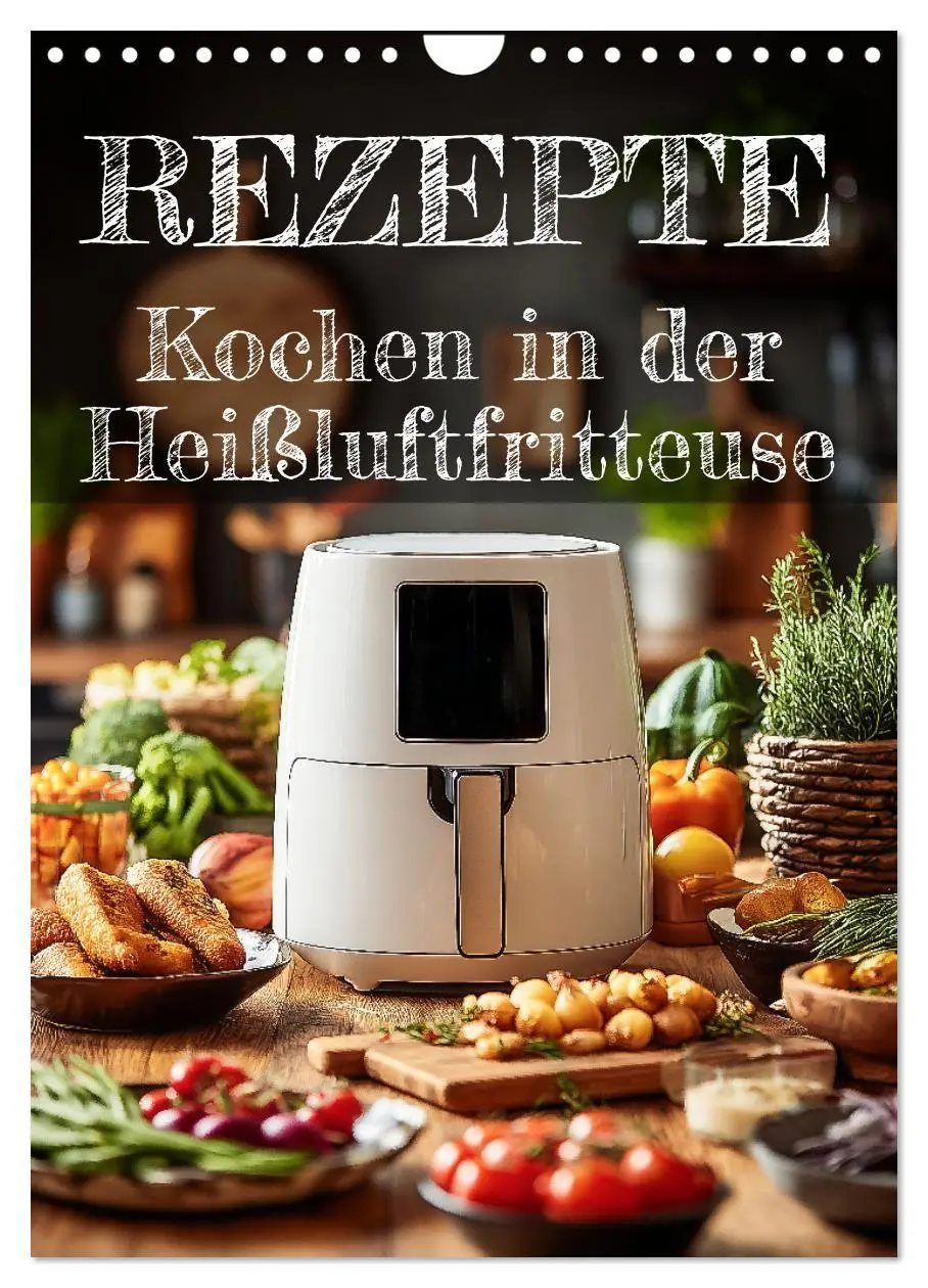 Cover: 9783516700695 | REZEPTE - Kochen in der Heißluftfritteuse (Wandkalender 2026 DIN A4...
