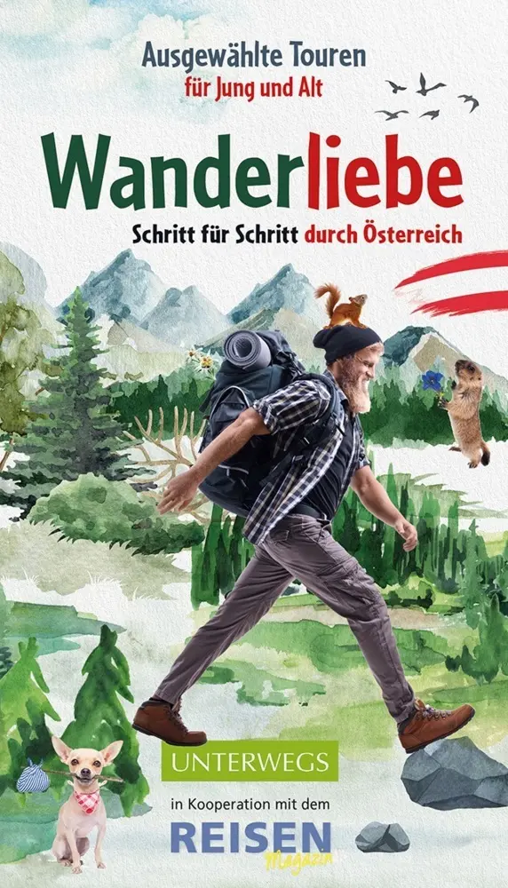Cover: 9783840430695 | Wanderliebe | Schritt für Schritt durch Österreich | REISEN Magazin