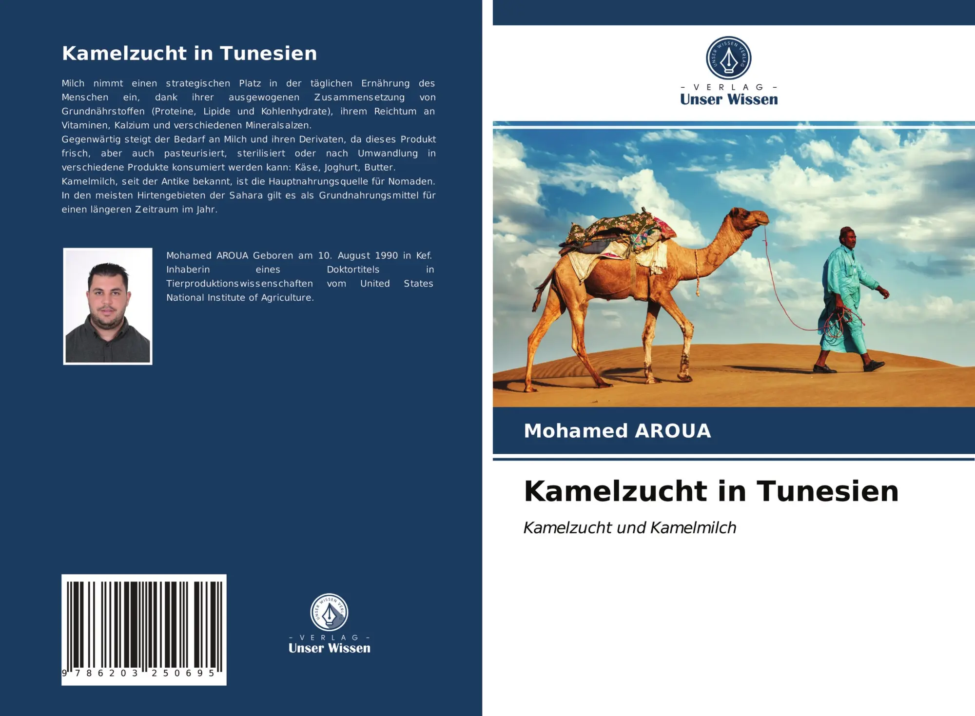 Cover: 9786203250695 | Kamelzucht in Tunesien | Kamelzucht und Kamelmilch | Mohamed Aroua