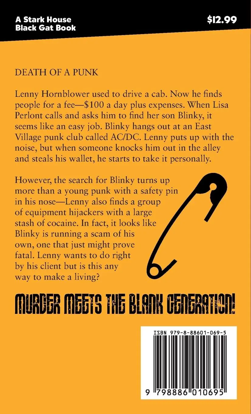 Rückseite: 9798886010695 | Death of a Punk | John P. Browner | Taschenbuch | Englisch | 2023
