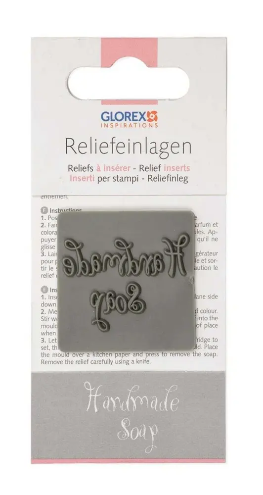 Reliefeinlage 1St Handmade Soap