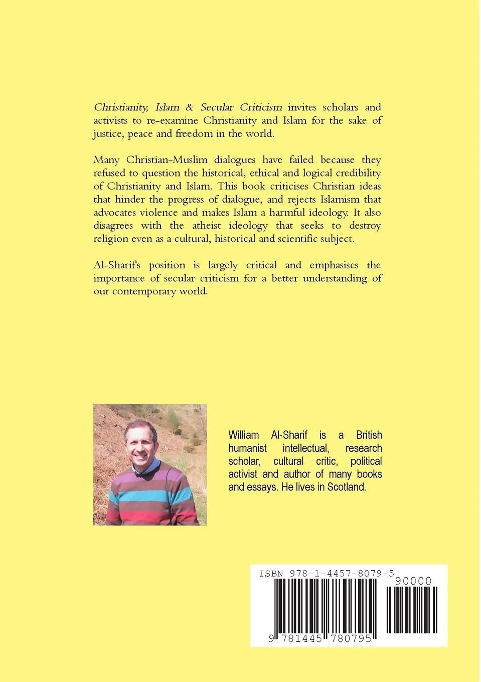 Rückseite: 9781445780795 | Christianity, Islam and Secular Criticism | William Al-Sharif | Buch